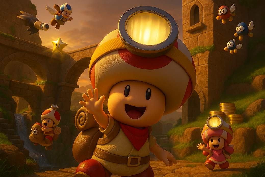 Captain Toad: Treasure Tracker Receives A Small Update (Version 1.4.1)