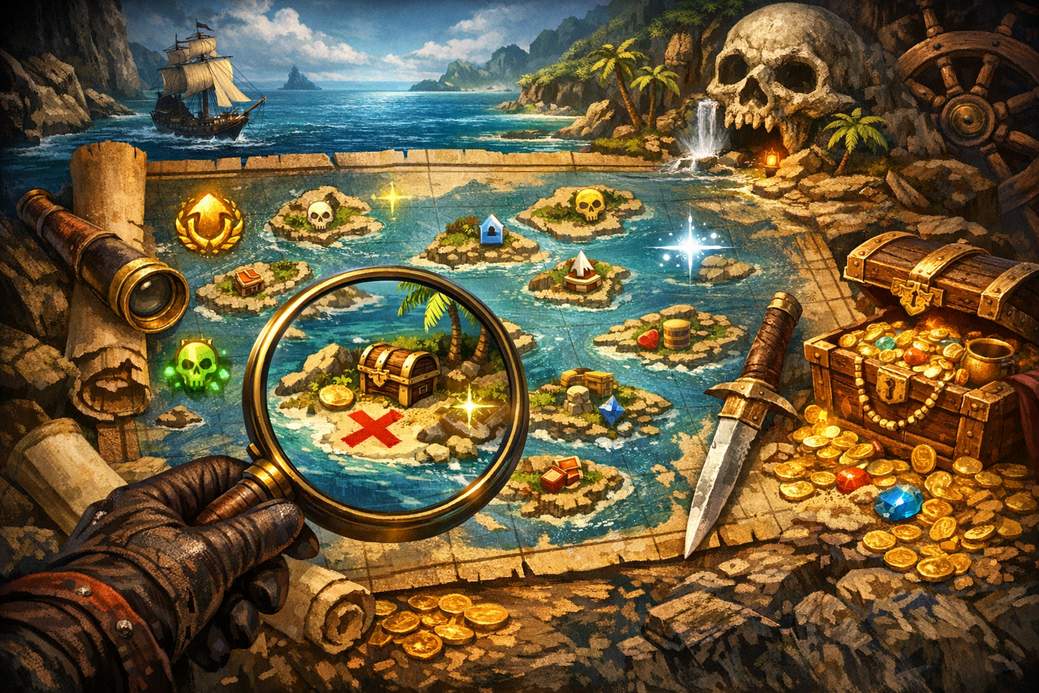 Interactive Map for Assassin's Creed: Black Flag Resynced — 100% Completion Guide