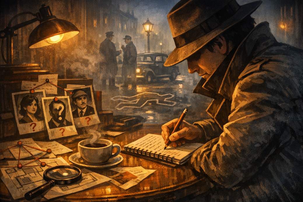 Case Solved: The London Files — Pocket Noir for Logic Lovers