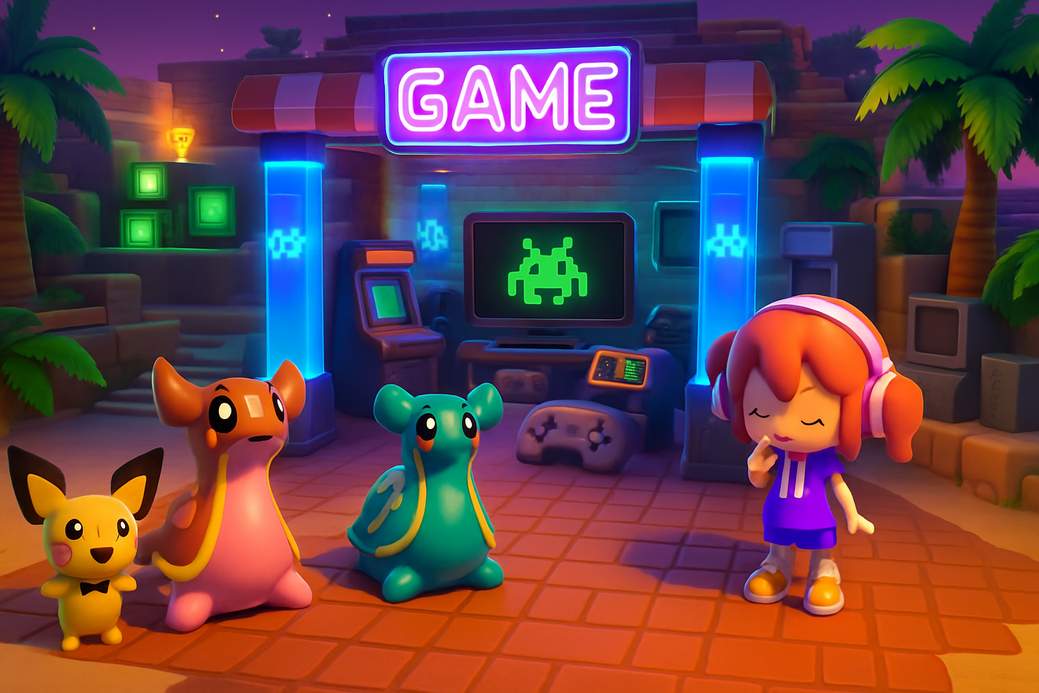 PSA — Tour Pokémon Pokopia’s Developer Cloud Island