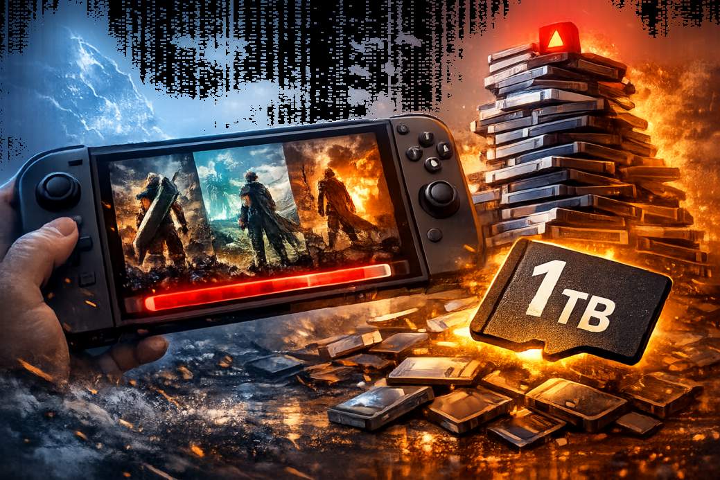 Final Fantasy VII Trilogy Is Too Big for Your Switch 2 (Buy a MicroSD)