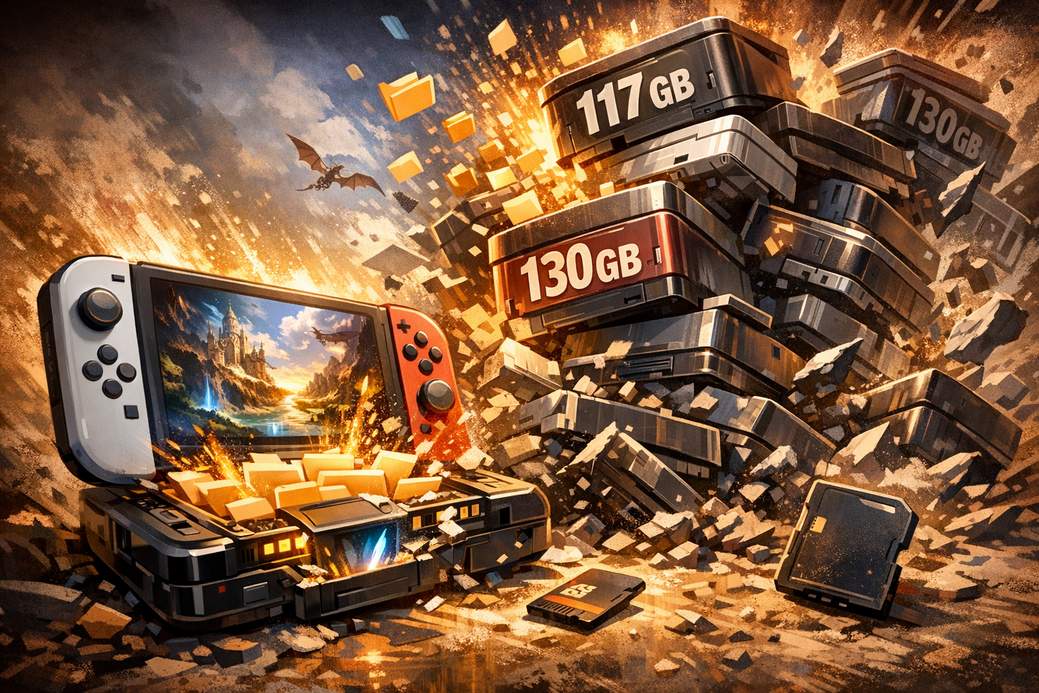 Final Fantasy XIV Will Gobble Nearly Half Your Switch 2 Storage