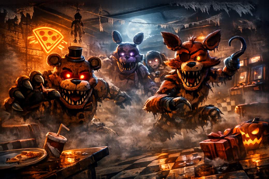 Fortnite x FNAF: When the Spooky Skins Drop