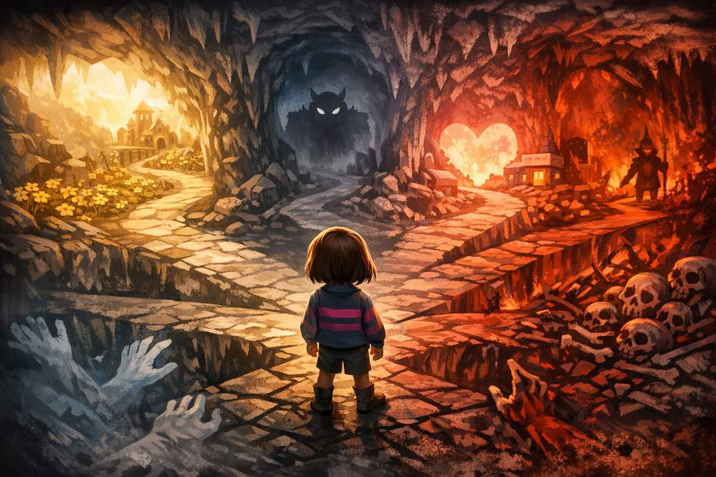 How to Unlock All Routes in Undertale