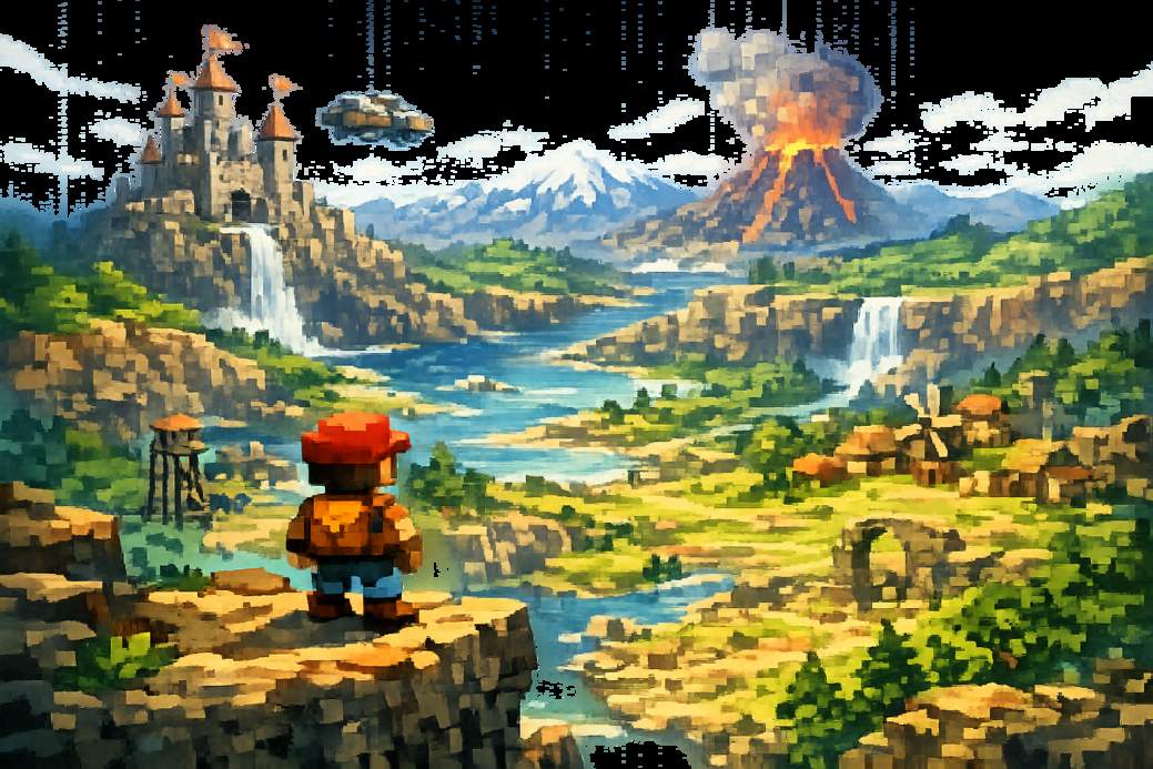 Junk Runner 64: Skyrim-Sized Madness on a Nintendo 64