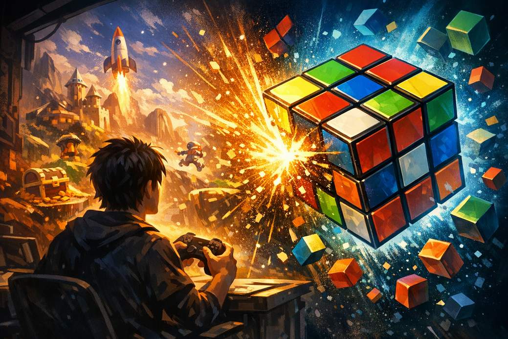 Not Sonic — Miyamoto’s True Rival Was a Rubik’s Cube