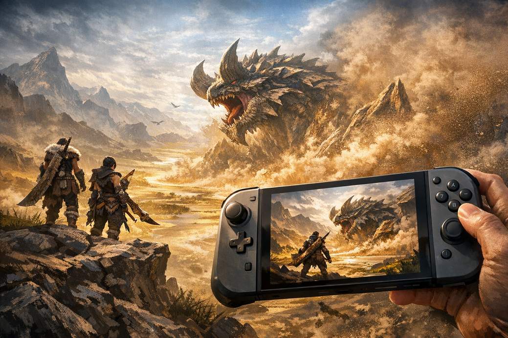 Monster Hunter Wilds on Nintendo Switch 2 is official: what we know about the release date and details