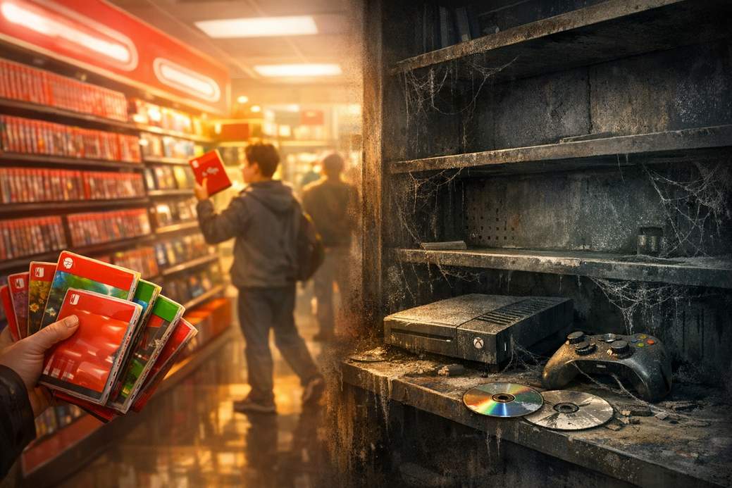 Nintendo Dominates the Physical Market While Xbox Disappears from Store Shelves
