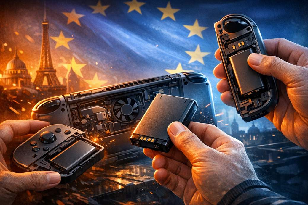 Nintendo Switch 2 — Europe-Only Removable Battery Model (Leak)