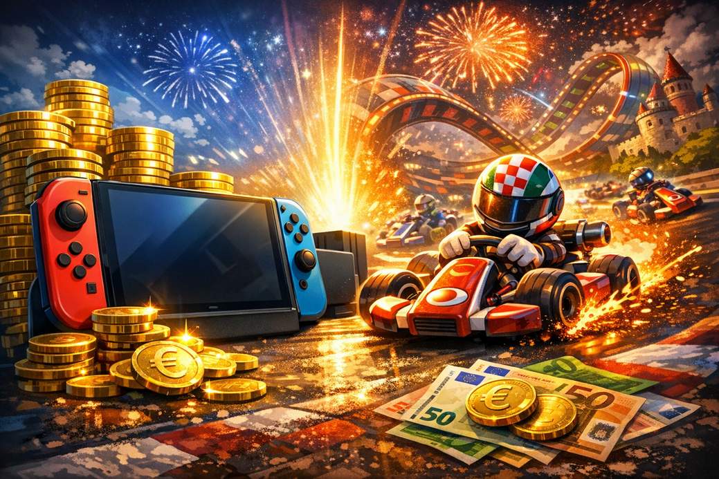 Nintendo Switch 2 + Mario Kart World — €360 Steal