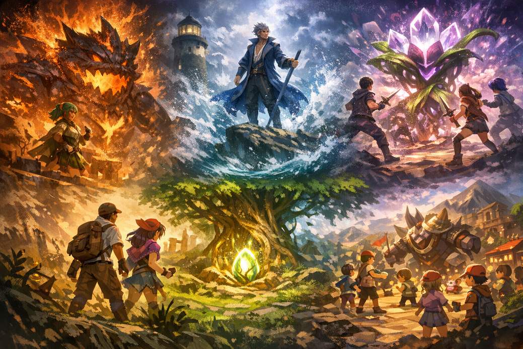Pokémon Wind & Wave: Elite Four, Three Routes, and MMO-ish Post-Game Shenanigans