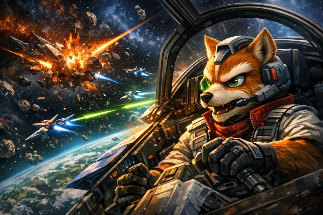 Star Fox Remake Lands No.1 in Japan — Fox McCloud Is Back