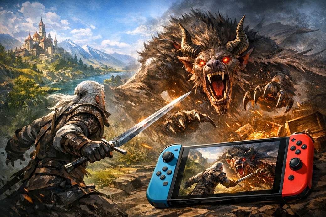 The Witcher 3 Remastered Returns to Nintendo Switch 2 — Sept 29, 2026