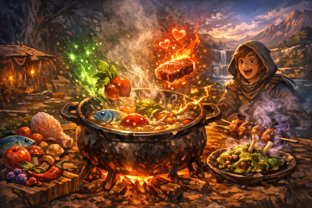 All the Recipes in Zelda: Breath of the Wild